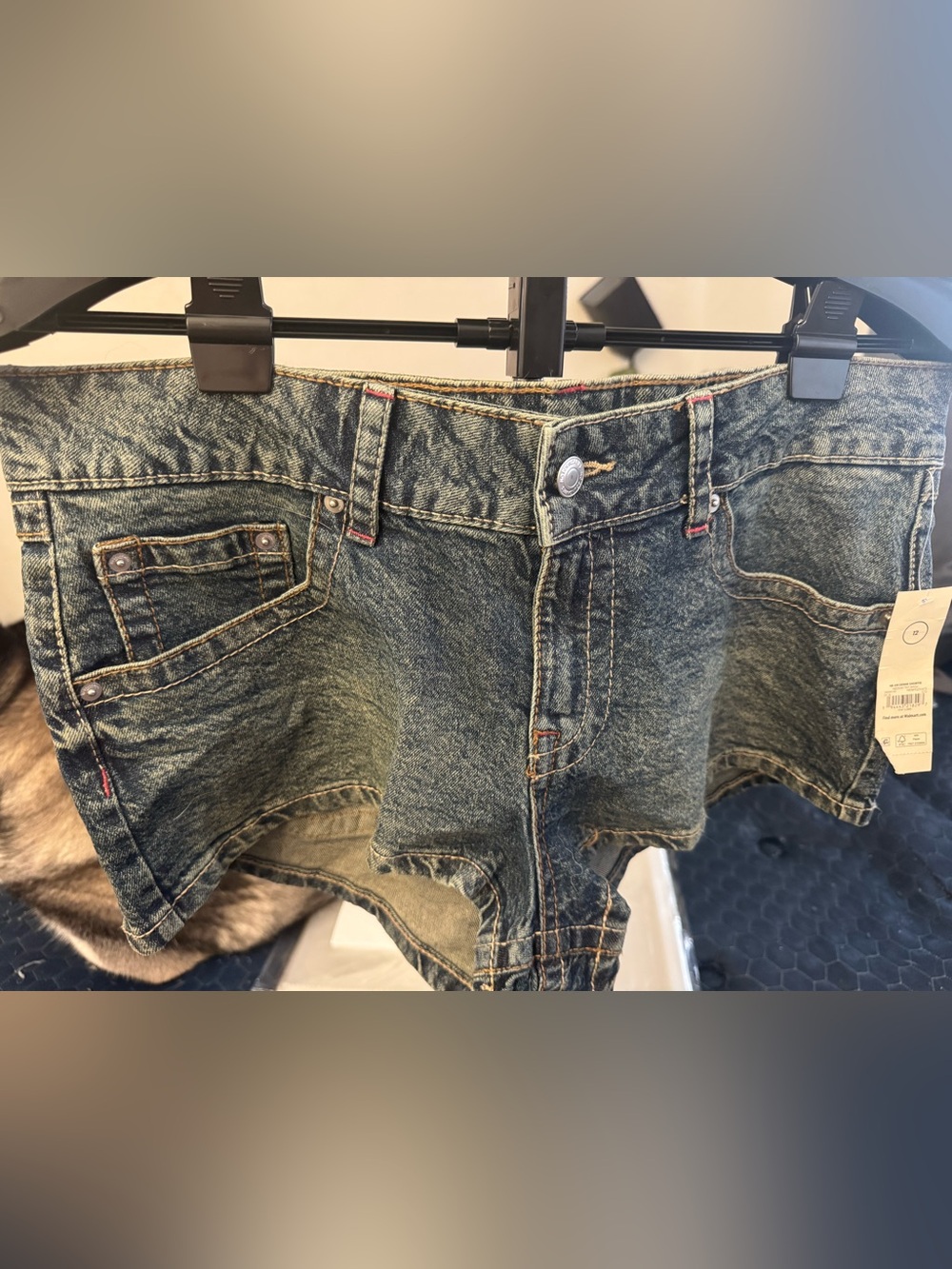 Women’s Blue Denim Jeans Shorts